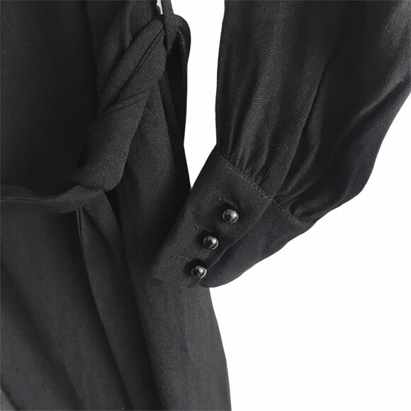 Minimum Long Sleeve boat collar button detail dress Euro 36/Small NWT - Picture 13 of 16